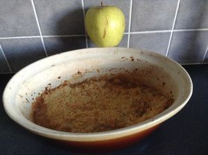 Crumble pomme/poire