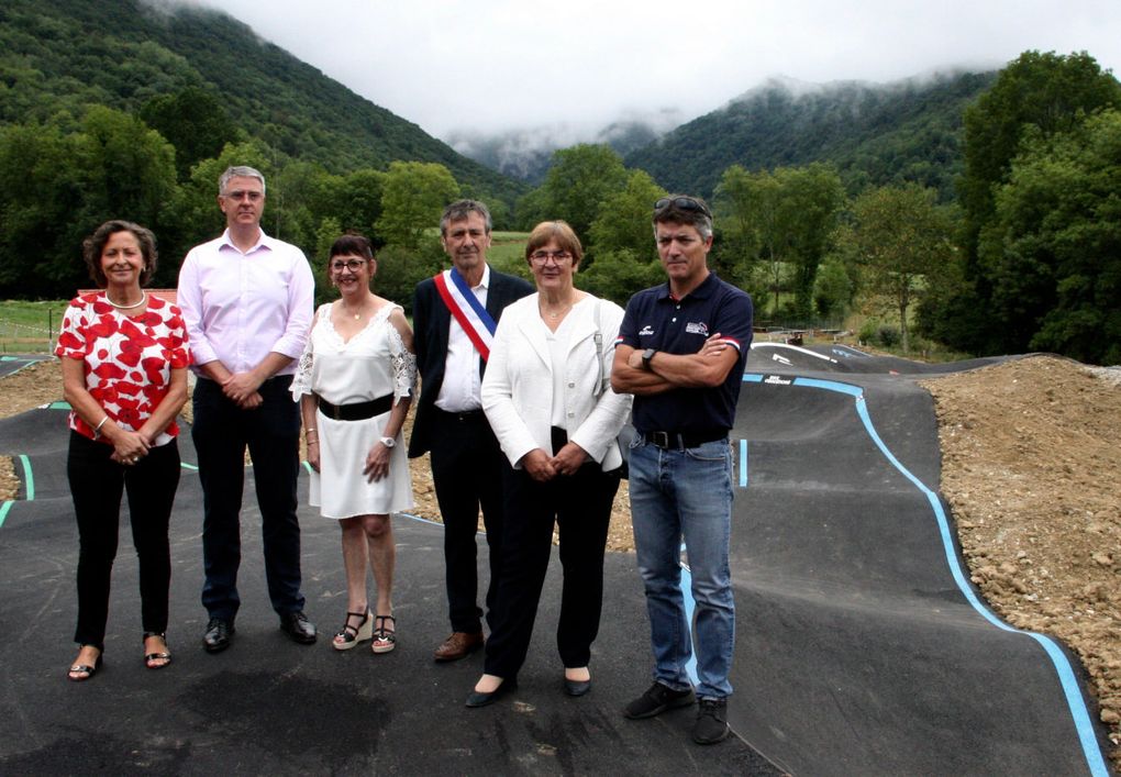 Arbas - Inauguration de la piste de Pumptrack 