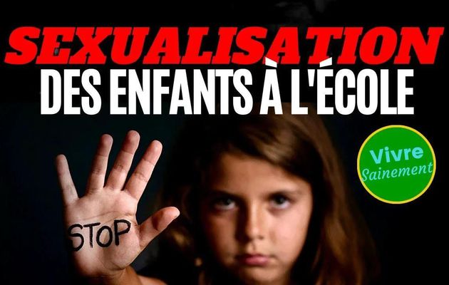 ALERTE : Sexualisation des enfants à l'école.. STOP !