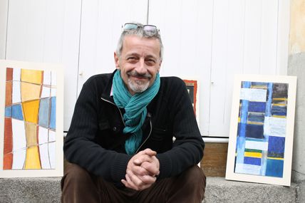 Jean-François Peslot, artiste peintre contemporain expose à l'AJMB