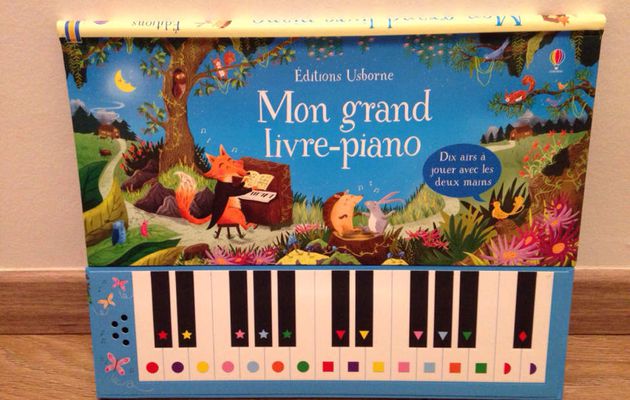 Mon grand livre-piano aux éditions Usborne