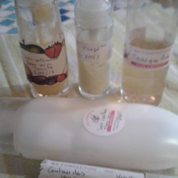 cosmétique home made " fait maison" la tambouille