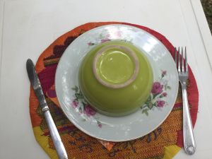 Bol renverse à ma façon : pour fêter le nouvel an Chinois et entrer dans l'année du coq avec la Tendresse en cuisine et le blog de Cata