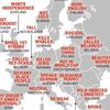 La carte des préjugés des Chinois sur les Européens