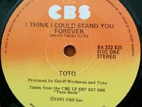 TOTO - I think I could stand you forever