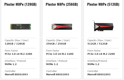 Pokaz - Plextor M8Pe Series SSD 