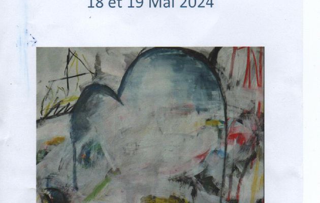 EXPOSITION de PEINTURE au moulin de la Pannevert les 18 et 19 MAI 2024
