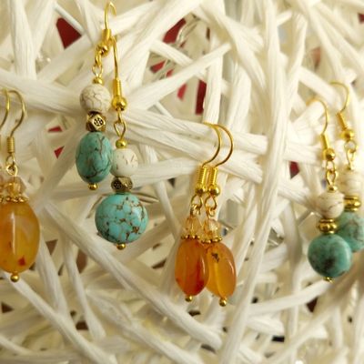 Ma petite collection de boucles d'oreilles !!!