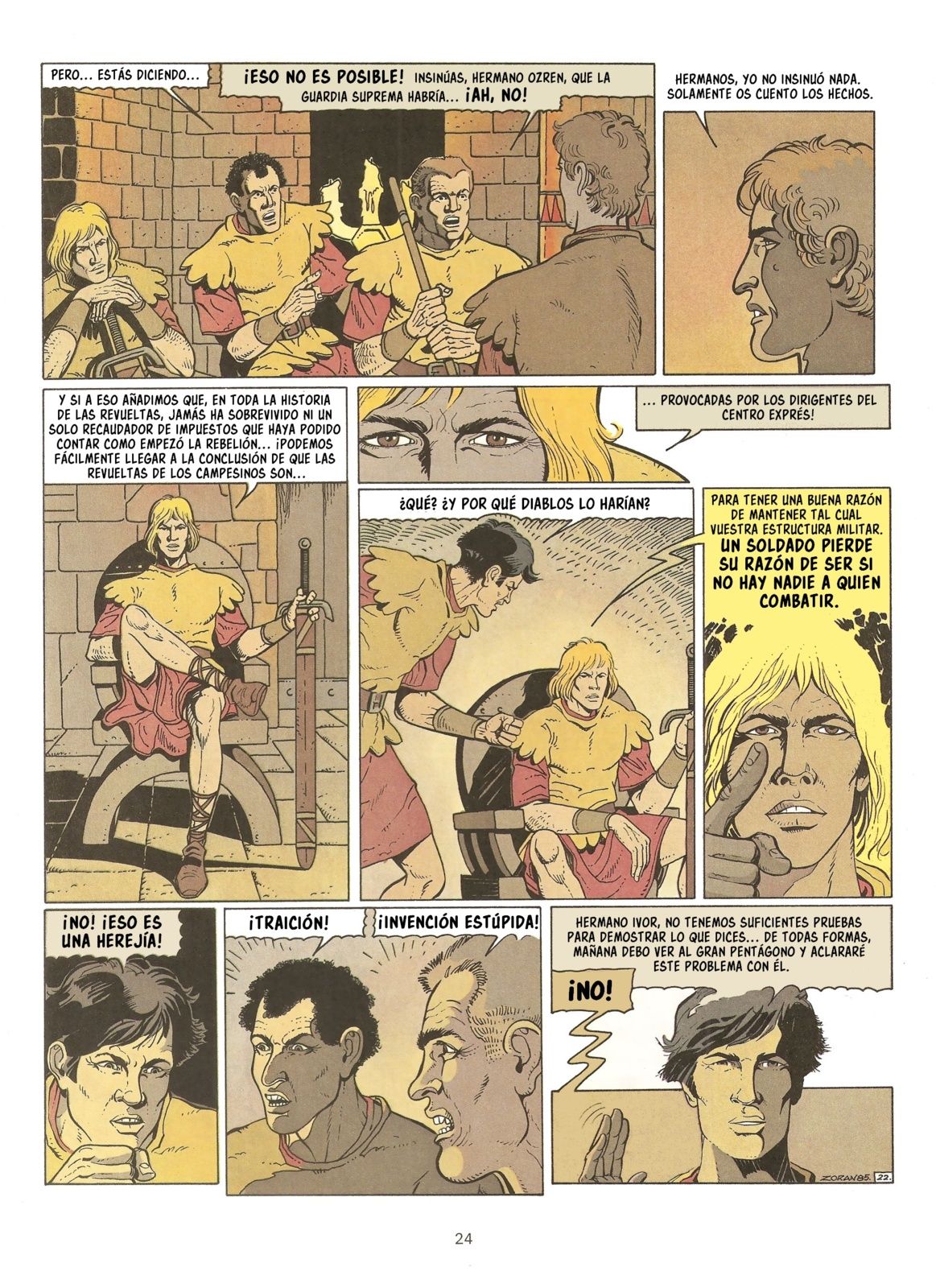 Ivor, Una historia de la Revista Tintín