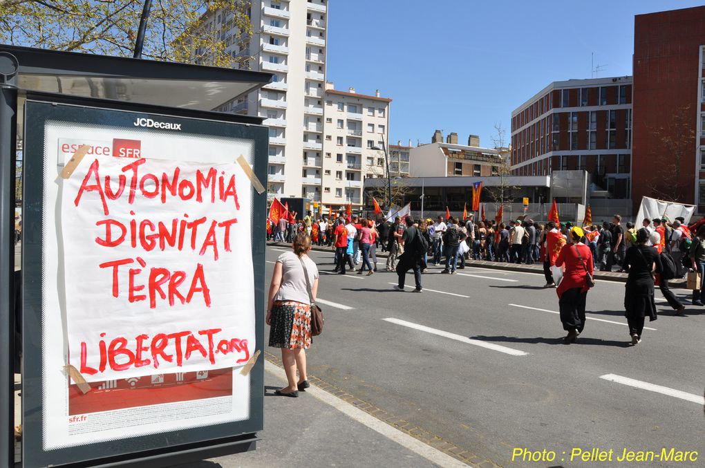 Tolosa ( Toulouse ) Manifestation occitane mars 2012. Photos Pellet Jean-Marc