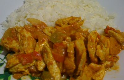 poulet jalfrezi