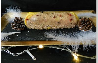 Foie gras mi-cuit à la vapeur au Montbazillac 