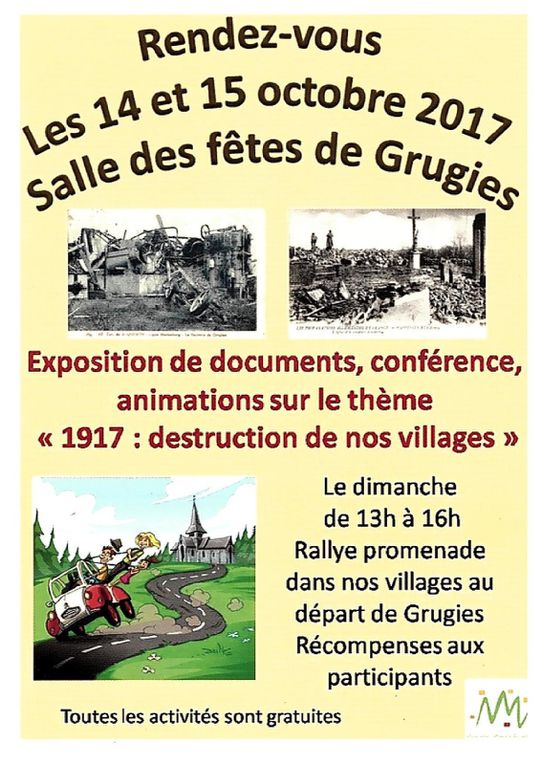 Rendez-vous le 14 &amp; 15 octobre 2017