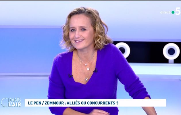 Caroline Roux C Dans l'Air France 5 le 20.10.2021