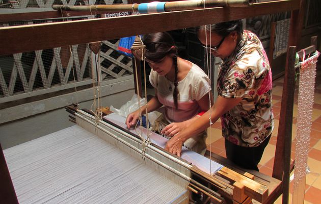 L'art de tisser la soie