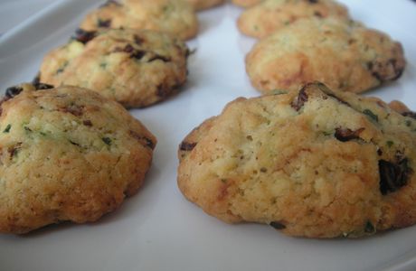 Cookies apéro parmesan / tomates séchées