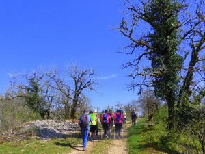 PLATEAU D'ESPERE, le 22 mars, en marche douce