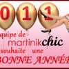 MartinikChic vous souhaite une bonne Année 2011
