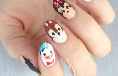 nail art Disney tsumtsum