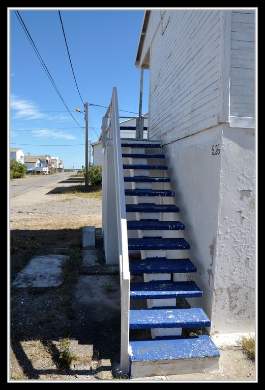 A Gruissan, près de Narbonne, les premiers vacanciers se construisaient des cabanons, hébergement bon marché pour pouvoir profiter de la plage. La tradition se perpétue, à défaut de la modicité du prix, peut-être !