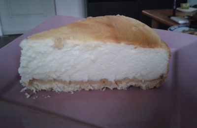 un cheese cake made in france !!! rapide , facile et délicieux.....