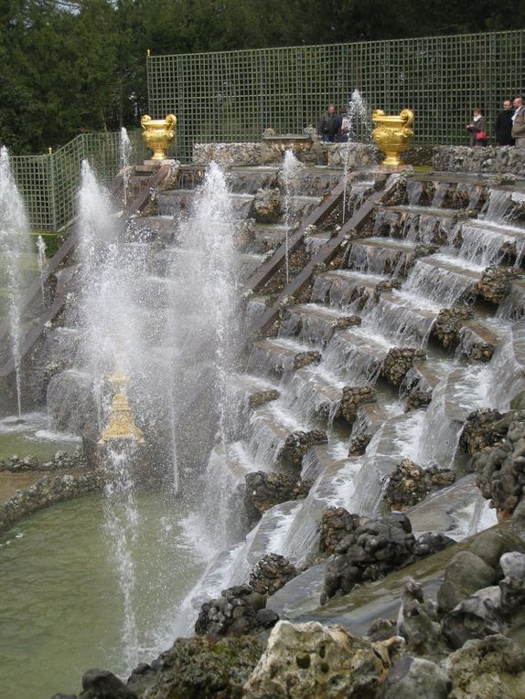 Visite du système hydraulique de Versailles le 5 avril 2008