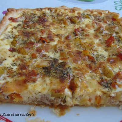 Quiche à la ratatouille Maison