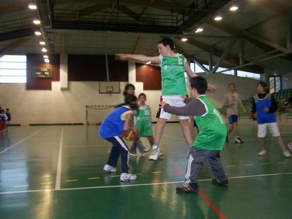 Traditionnelle fête du basket, toujours dans la bonne humeur !