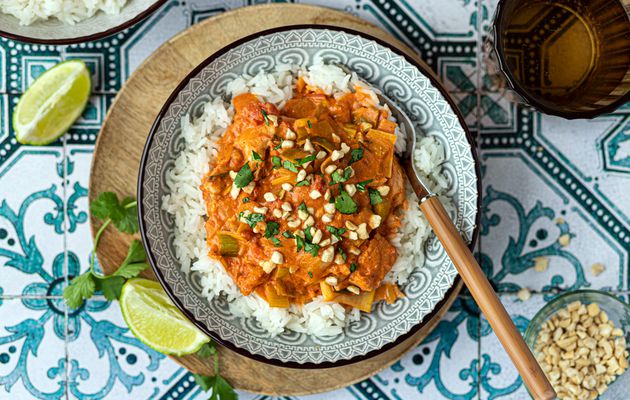 Poisson façon tikka masala