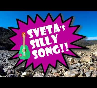 Sveta's Silly Song = Rêves d'un cyclovoyageur :) / Светина дурацкая песенка: "мечты велопутешественника" 