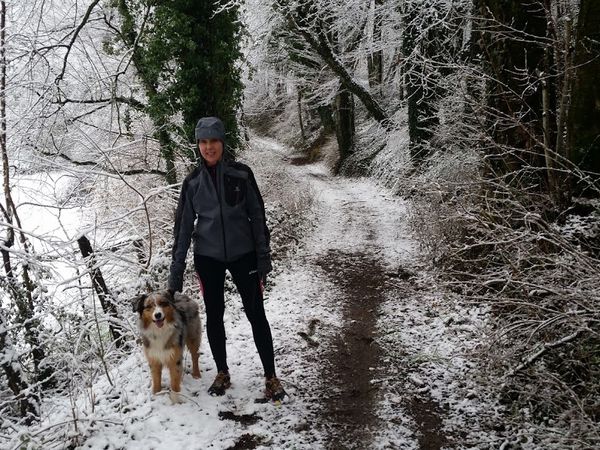 Le 03 : une douzaine de Km avec Caro et Lemon du coté de St Nicolas.