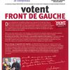 Le 14 mars : Le CCM et le groupe Gauche Unie et Citoyenne votent Front de Gauche