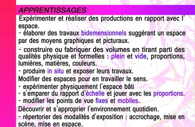 programme troisième apprentissage