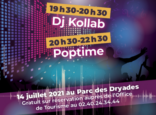 La Baule - Fête de la musique au Parc des Dryades - 14 juillet 2021