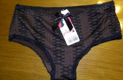 Shorty marron taille 40