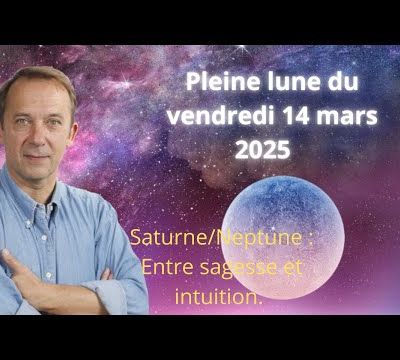Pleine lune du vendredi 14 mars 2025 - 15 MIN 🌕 PLEINE LUNE et ÉCLIPSE du Vendredi 14 Mars 2025 - Méditation guidée