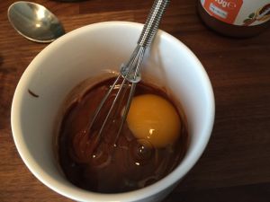 Mug cake au Nutella 