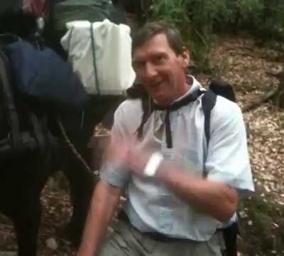 Tour du Vercors avec Mario le mulet