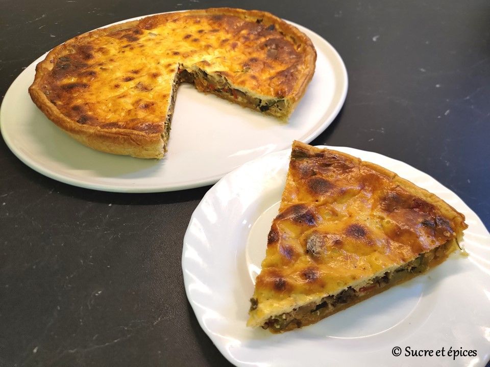 Quiche aux légumes - Recette en vidéo