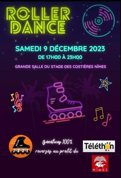 nimes, roller, dance, disco-roller