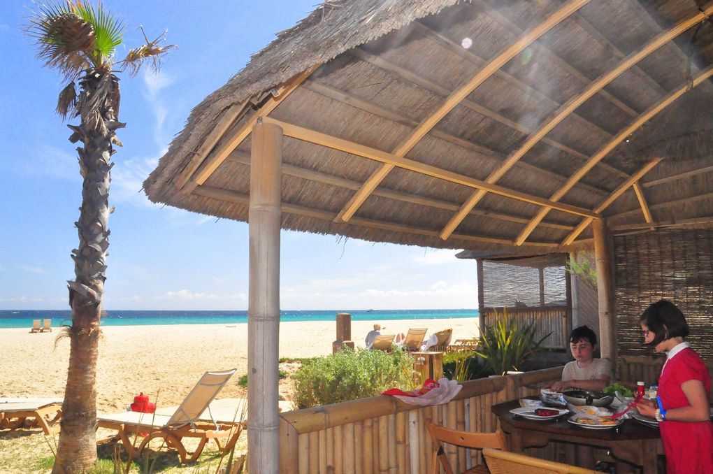 Voyage fabuleux et surnaturel dans la République du Kon Tiki... Village polynésien à 3km de St Tropez.
De notre hutte plantée sur la plage, à l'ombre des palmiers, nous avons vécu ces vacances de Pâques 2012 comme un rêve éveillé.