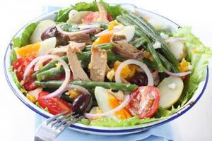 Salade Niçoise au thon