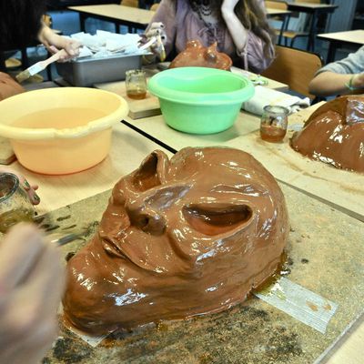 Ateliers "Masques"au lycée