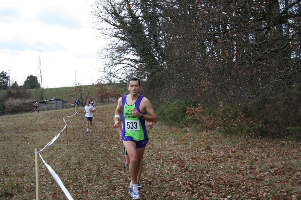 Cross championnat départementaux à Saint-Féréol le 9 janvier 2011