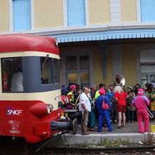 Le Veyn'art: le retour du train touristique, artistique et historique