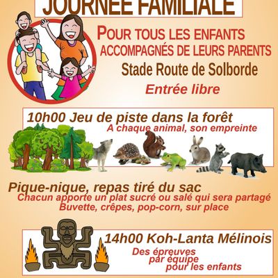 Journée familiale le 1er mai