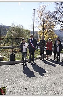 La Mure Argens , commémoration du 11 novembre (2013)