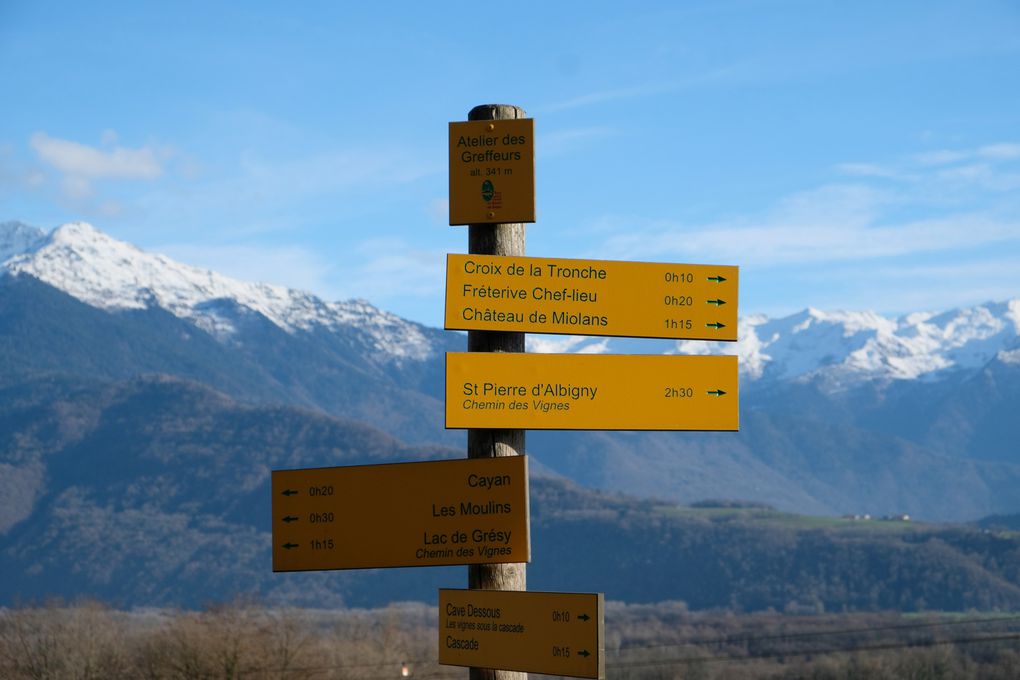 RANDO 5 - CHEMIN DES VIGNES - FRETERIVE LA CASCADE