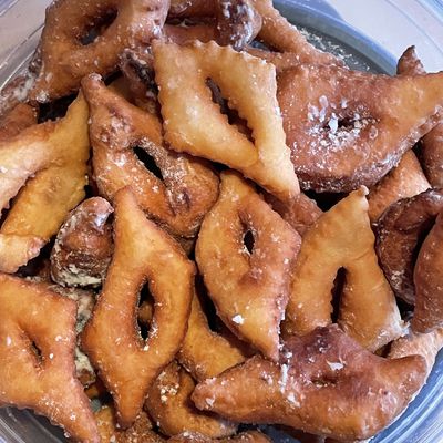 Beignets de carnaval au rhum