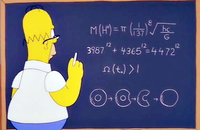 Quand Homer Simpson était tout proche de trouver le Boson de Higgs, 14 ans avant le CERN